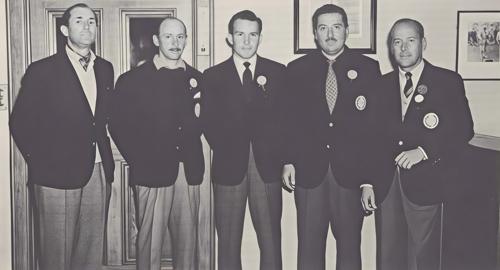 Carlos Bracht, Oscar E. Cella, Jorge C. Ledesma Jr., Hugo Nicora, Dr. Eduardo H. Maglione